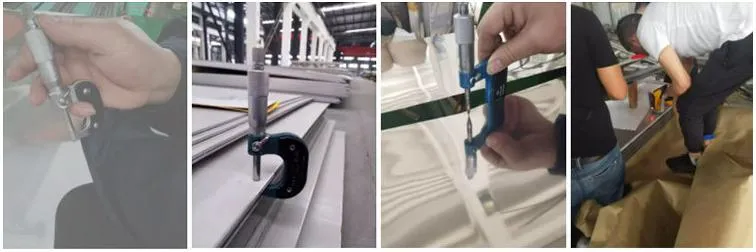 Sterke corrosiebestendigheid 201 roestvrijstalen plaat 1000mm-6000mm lengte 2