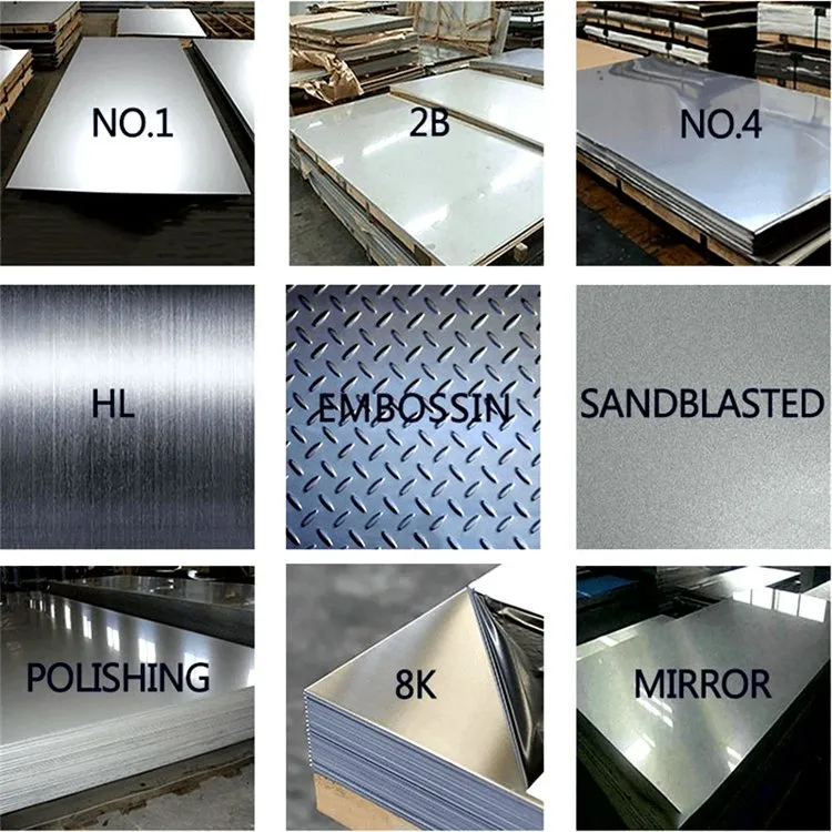 AISI 201/304/316 Metalen Plaat SS304L 316L 430 Warm/Koud Gewalst 2b Ba 8K Spiegel No. 1 Gepolijst Embossed Hairline Geruit Roestvrijstalen Plaat/Plaat 0