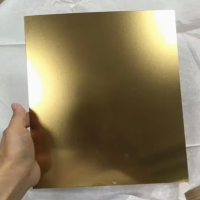 kopen Kleur Gouden Goud Spiegel nr. 4 Ba 304 316 430 Roestvrij staal Plaat Decoratief online manufacture
