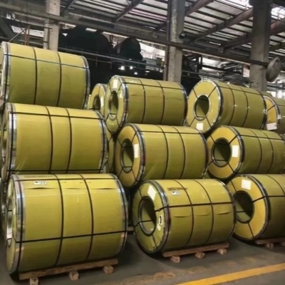 kopen Roestvrijstalen koudgewalste spoel 410 316 316L 201 Dakbedekking 0,1 mm-300 mm Dikte 100 mm-2500 mm Breedte online manufacture