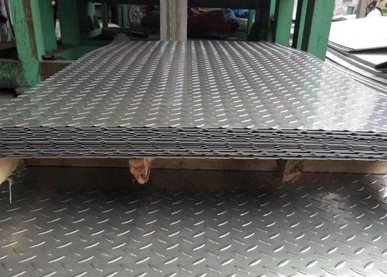 5 baraluminium Diamond Tread Plate Diamond Stair 1mm 4x8 3003 6061