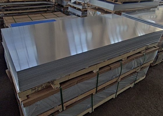 De spiegel beëindigt H14 H24 H32 3003 3004 3A21 5051 5056 van Aluminiumblad 2400 X 1200