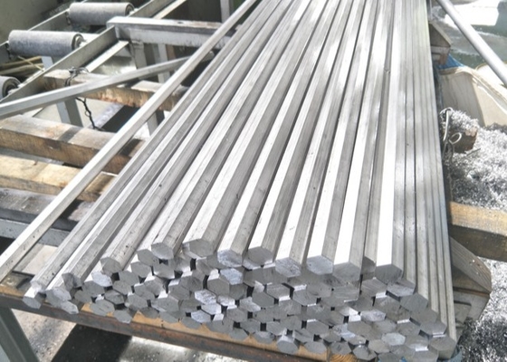 Hexagonale Vlot van de Aluminium Stevige Vierkante Bar Opgepoetst 5086 6061 7055 1,5 van 2x2 1 X 4 X 1,5