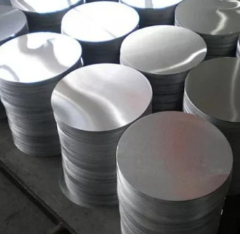 Zilverwitte aluminium cirkelplaat 0,36-10 mm voor industrie
