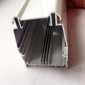 6063 Wit Zwart Aluminium Extrusie Profiel Vierkante Precisie Factory Outlet