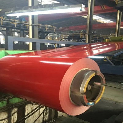 Kleur Met een laag bedekte PPGL-Galvalume Vooraf geverfte Breedte 762 900mm van Staalrollen AZ150 Aluzinc