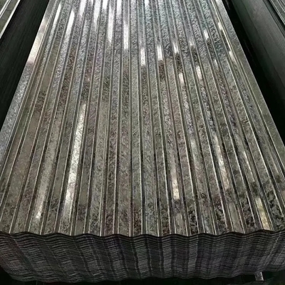 0.25mm G550 AZ70 Galvalume het Staal rolt Volledig Hard AZ150 Golfdakblad