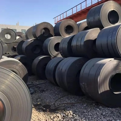 A36 Q355 Carbon Strip Steel Coil Black Mild Plate 2500 mm