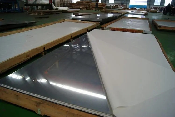 304 roestvrijstalen paneel Hoog smeltpunt 1370-1400°C Hardtempo T351 voor zware werkzaamheden