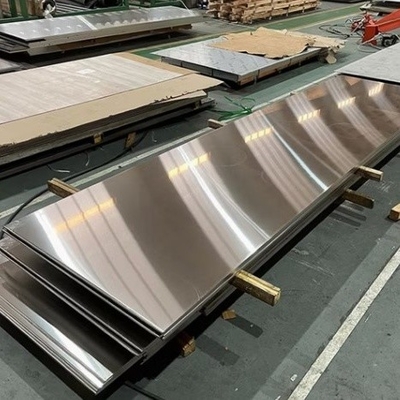 GB / ASTM Standard 201 roestvrijstalen plaat koud / warm gewalst 1000mm 1219mm 1500mm Breedte